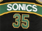 NBA 35 Kevin Durant Seattle Supersonics 2007-08 Maillot noir